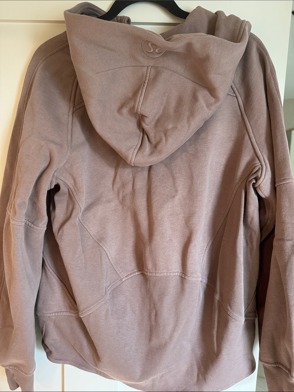 lululemon athletica Women's Taupe Half-Zip Hoodie - Picture 3 of 3